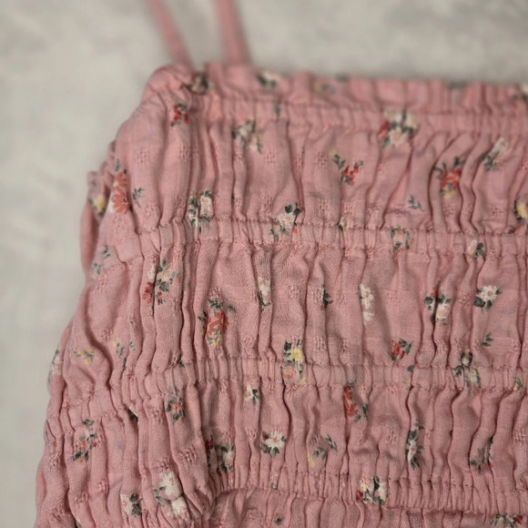 american eagle smocked peplum tank top - Picture 3 of 6